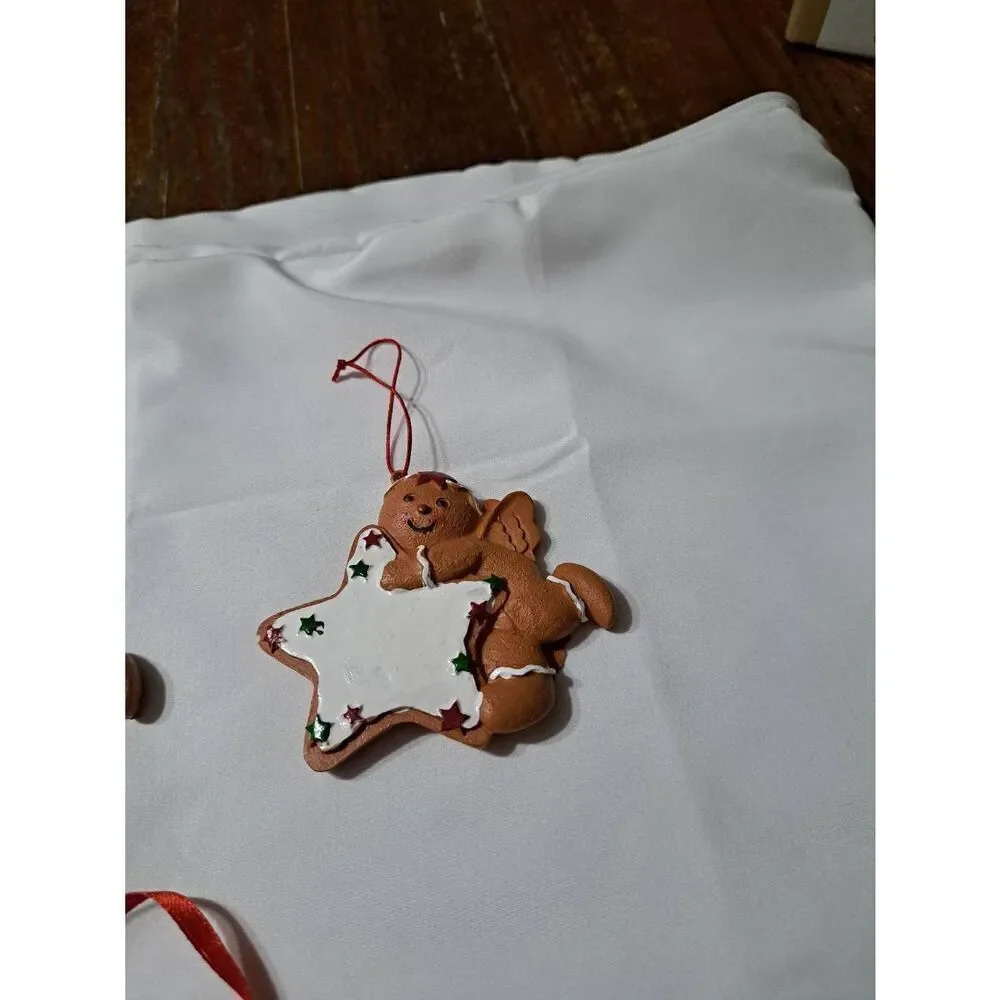 6 Vintage Christmas Holiday Ornaments You Can Personalize Snowmen Gingerbread
